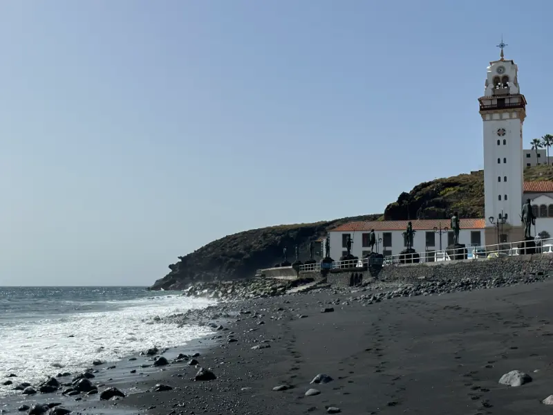 Basilica Of Candelaria On The Tenerife Coast