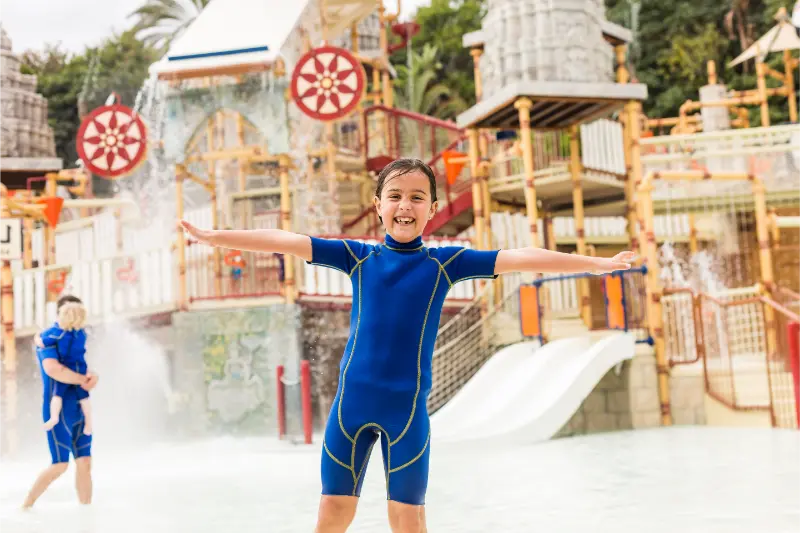 Childrens Play Area At Siam Park Tenerife