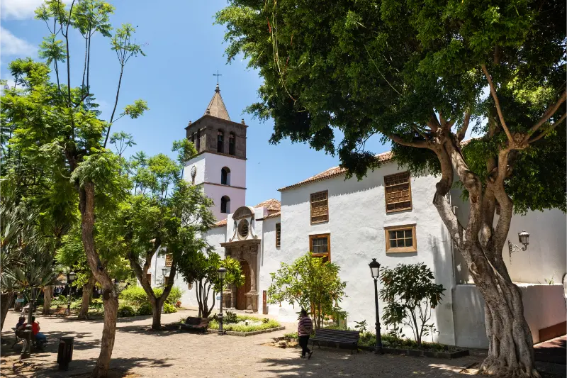 Church In Icod De Los Vinos Tenerife