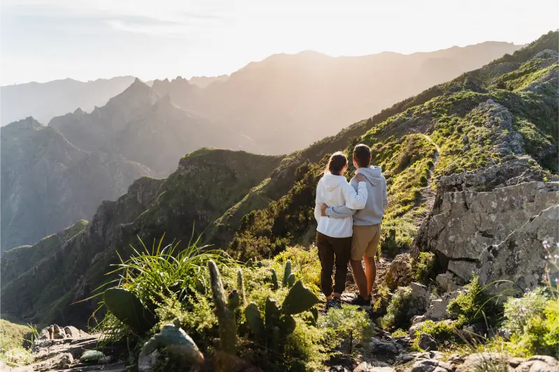 Couple Exploring Tenerife