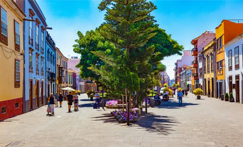 La Laguna Pedestrian Street Tenerife