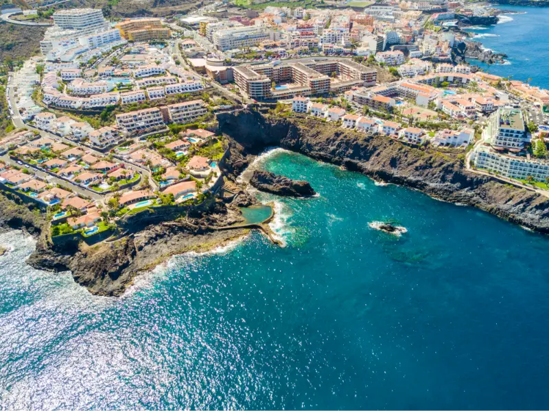 Los Gigantes Cliffs And Resort Tenerife