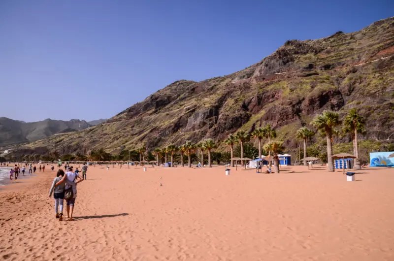 Playa De Las Teresitas Beach Tenerife