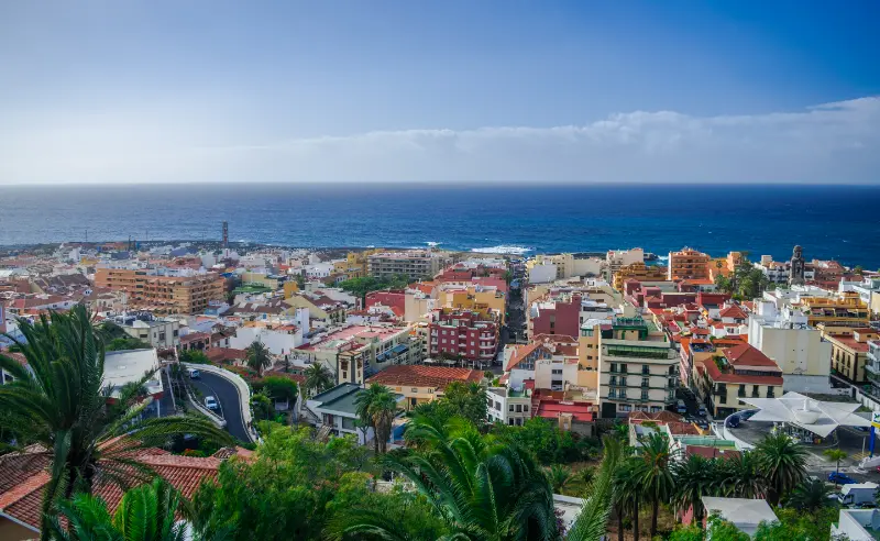 Puerto De La Cruz City View Tenerife