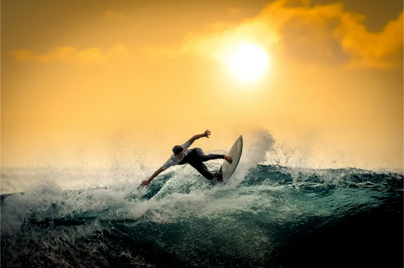 Surfing In Tenerife